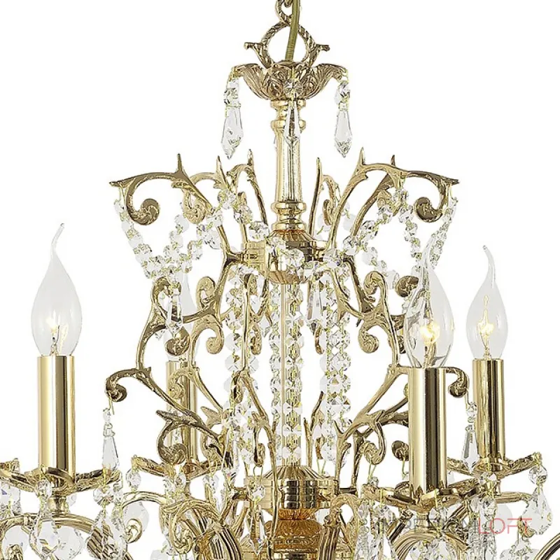 Подвесная люстра Dio D’Arte Forli Forli E 1.1.6.600 G Подвесная люстра Dio D’Arte Forli Forli E 1.1.6.600 G