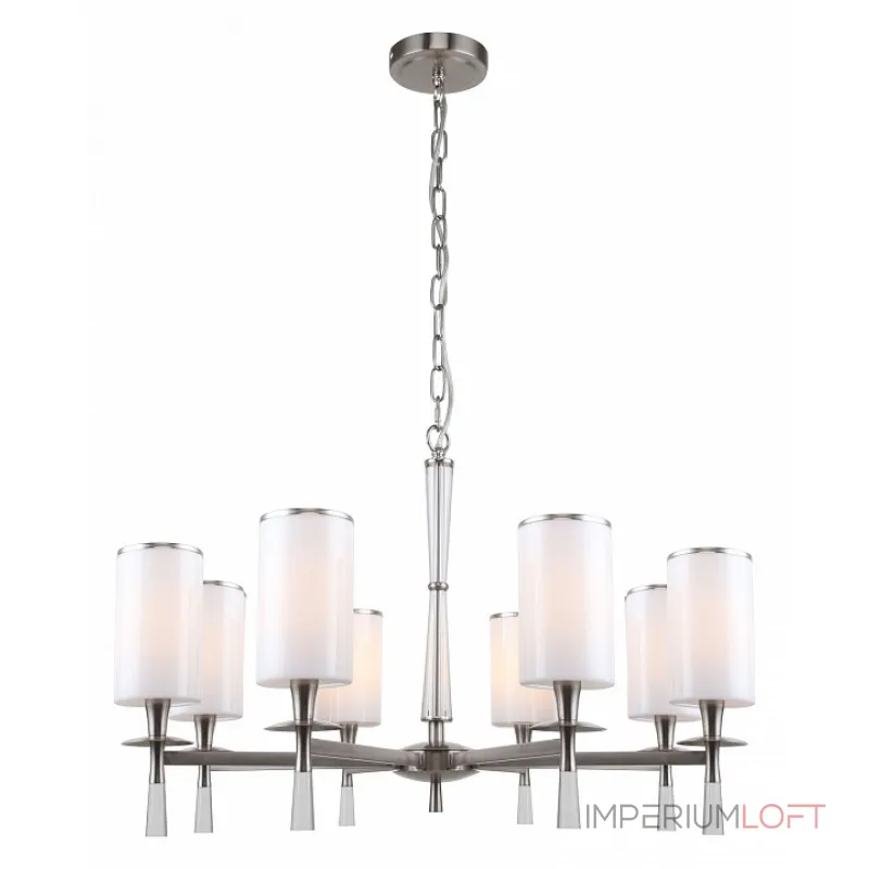 Подвесная люстра Stilfort Leader 1047/11/08P Цвет плафонов кремовый Цвет арматуры черный от ImperiumLoft