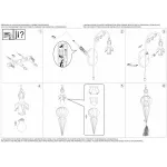 Бра Ideal Lux Hammam HAMMAM AP1 Цвет арматуры серебро Цвет плафонов прозрачный от ImperiumLoft