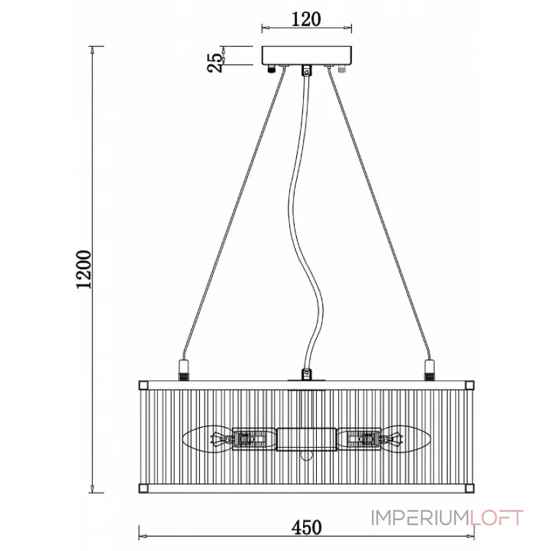 Подвесной светильник Freya Savoy FR5053PL-06BS 