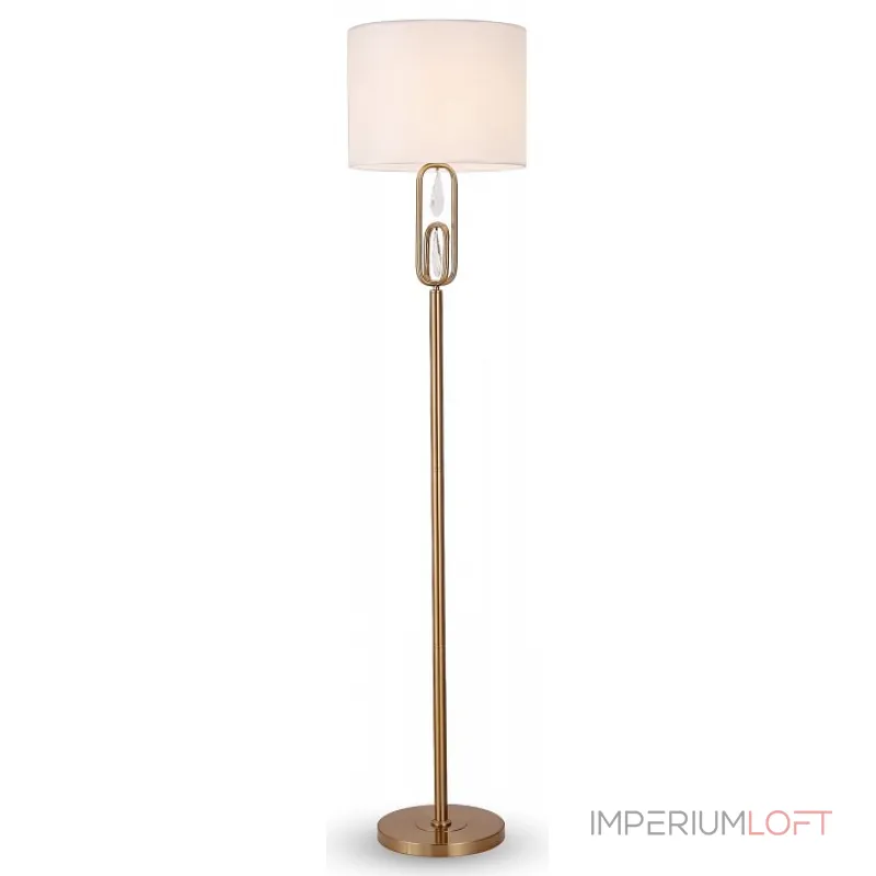 Торшер Freya Riverside FR1007FL-01BS Цвет арматуры желтый Цвет плафонов белый от ImperiumLoft Торшер Freya Riverside FR1007FL-01BS Цвет арматуры желтый Цвет плафонов белый от ImperiumLoft