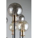 Подвесная люстра Aployt Rozet APL.902.03.11 Цвет арматуры бронза Цвет плафонов серый от ImperiumLoft