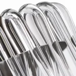 Накладной светильник Divinare Vetro 7565/02 AP-1 Цвет плафонов прозрачный Цвет арматуры никель от ImperiumLoft