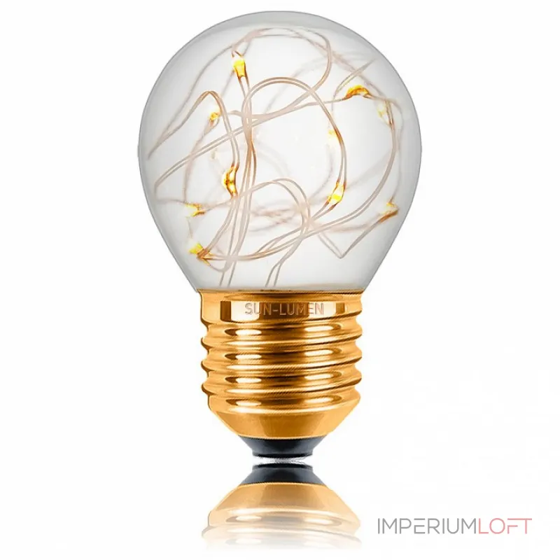 Лампа светодиодная Sun Lumen Starry E27 1Вт 1800K 57219 от ImperiumLoft Лампа светодиодная Sun Lumen Starry E27 1Вт 1800K 57219 от ImperiumLoft