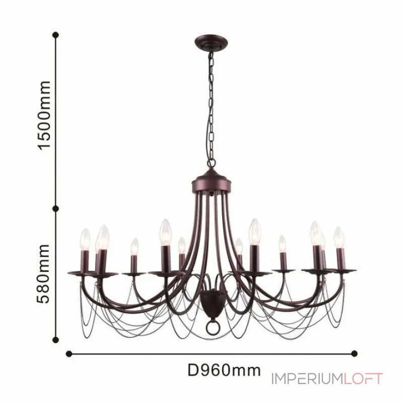 Подвесная люстра F-promo Plini 2590-12P