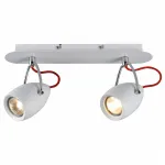 Спот Arte Lamp Atlantis A4005AP-2WH Цвет арматуры белый Цвет плафонов белый от ImperiumLoft