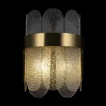 Накладной светильник Freya Deserto FR5141WL-02BS Цвет арматуры золото Цвет плафонов прозрачный от ImperiumLoft