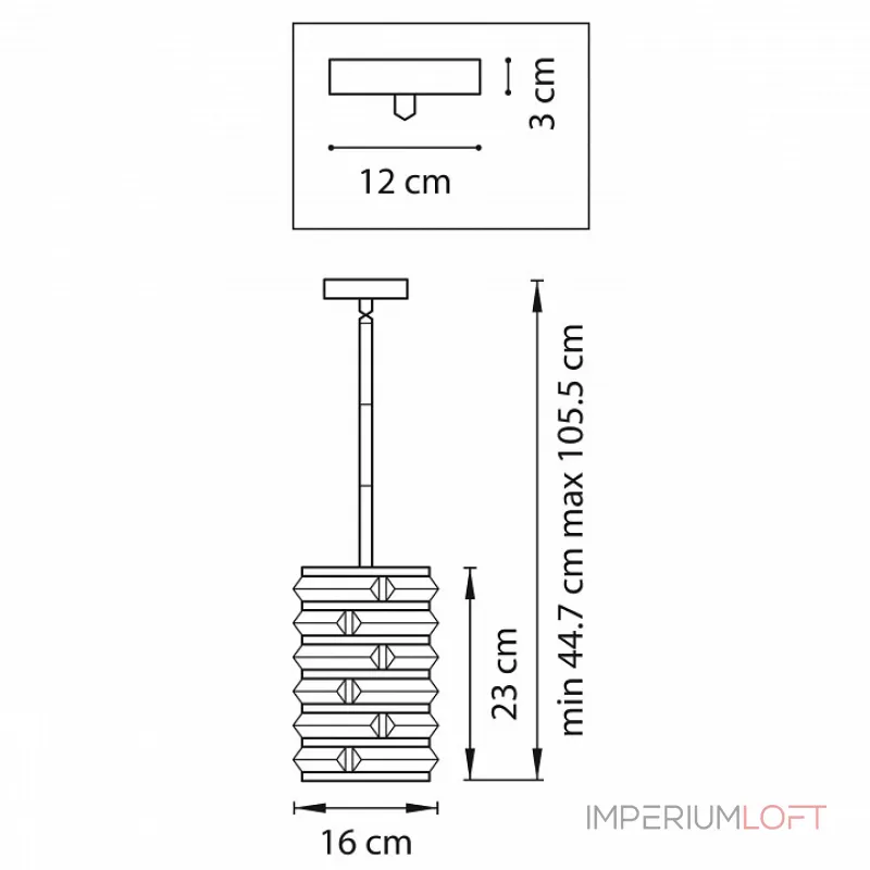 Подвесной светильник Lightstar Amerigo 746018