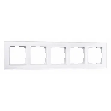 Рамка на 5 постов Werkel Favorit (белый) W0051101 Рамка на 5 постов Werkel Favorit (белый) W0051101