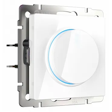 Диммер с подсветкой без рамки Werkel белый W1142101 Диммер с подсветкой без рамки Werkel белый W1142101