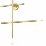 Накладной светильник Vele Luce Corda VL5534W14 Цвет арматуры латунь Цвет плафонов белый от ImperiumLoft