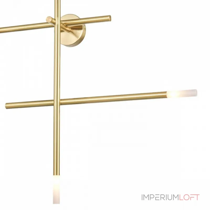 Накладной светильник Vele Luce Corda VL5534W14 Цвет арматуры латунь Цвет плафонов белый от ImperiumLoft