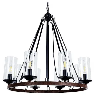 Подвесная люстра Arte Lamp Dalim A7014SP-8BK Подвесная люстра Arte Lamp Dalim A7014SP-8BK