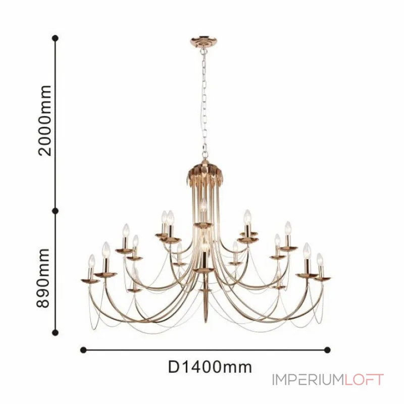 Подвесная люстра F-promo Plini 2591-20P