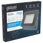 Настенно-потолочный прожектор Gauss Qplus 690511100 Цвет плафонов прозрачный от ImperiumLoft