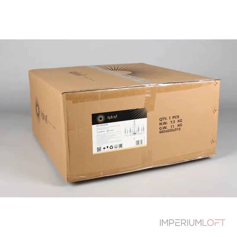 Подвесная люстра Aployt Daniele APL.701.03.08 Подвесная люстра Aployt Daniele APL.701.03.08