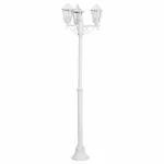 Фонарный столб Eglo ПРОМО Laterna 5 22996 Цвет арматуры белый Цвет плафонов прозрачный от ImperiumLoft