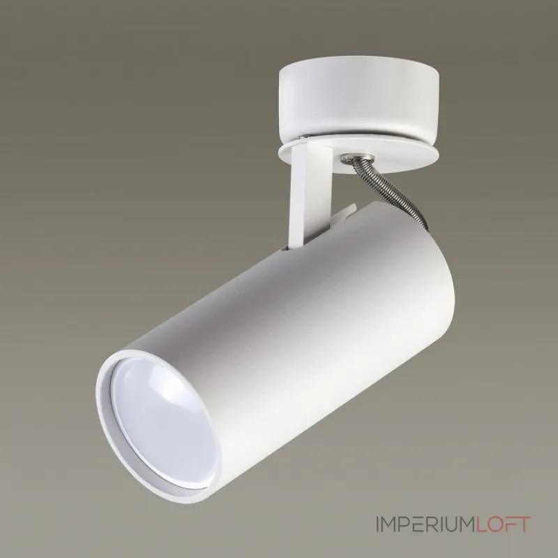 Спот Odeon Light Corse 3873/1C Цвет арматуры белый Цвет плафонов белый от ImperiumLoft