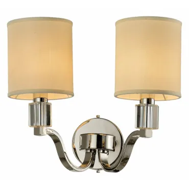 Бра Aployt Ivet APL.706.01.02 Цвет арматуры хром Цвет плафонов кремовый