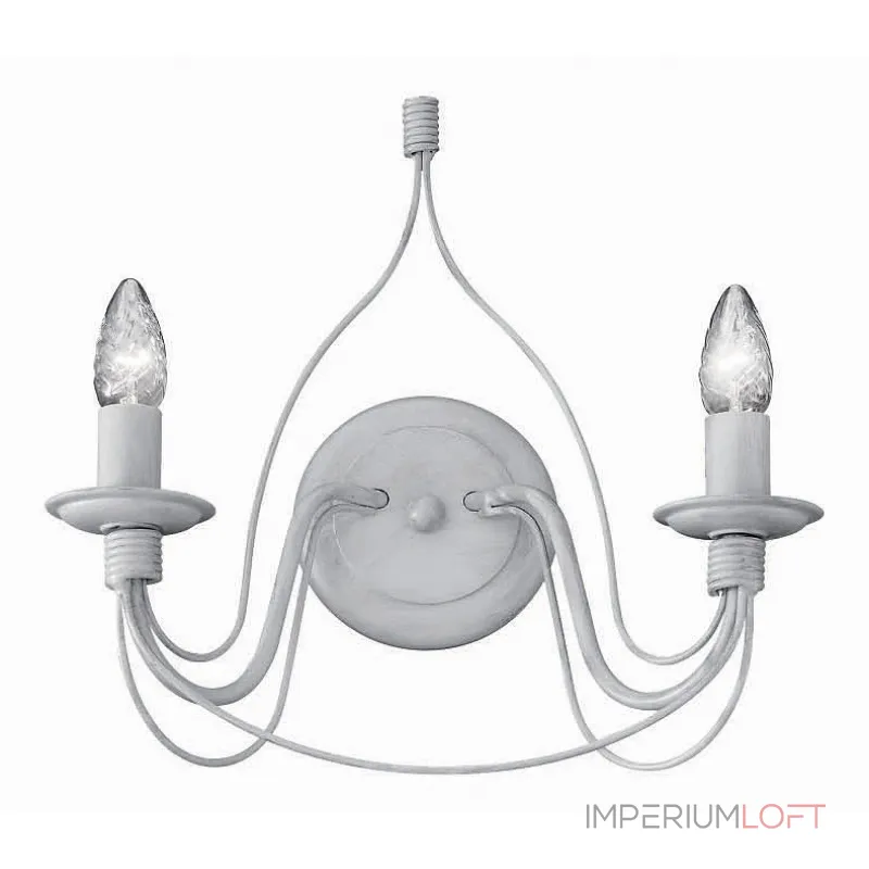 Бра Ideal Lux Corte CORTE AP2 BIANCO ANTICO Цвет арматуры белый от ImperiumLoft Бра Ideal Lux Corte CORTE AP2 BIANCO ANTICO Цвет арматуры белый от ImperiumLoft
