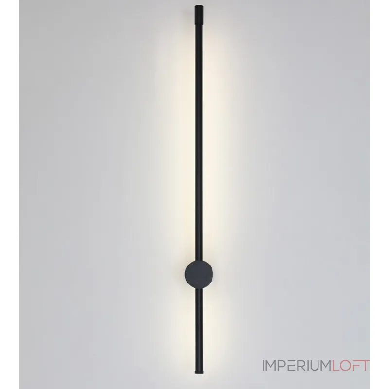 08423-80,19(3000K) Бра Локи черный w80*6 h80 Led 16W (3000K) от ImperiumLoft