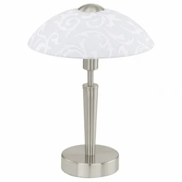 Настольная лампа декоративная Eglo ПРОМО Solo 91238 Цвет арматуры никель
