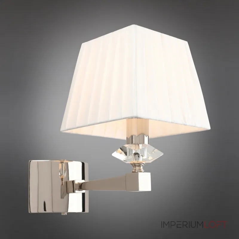 Бра Aployt Dominka APL.722.01.01 Цвет арматуры никель Цвет плафонов белый от ImperiumLoft Бра Aployt Dominka APL.722.01.01 Цвет арматуры никель Цвет плафонов белый от ImperiumLoft