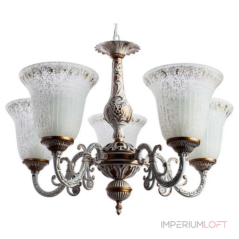 Люстра на штанге Arte Lamp Delizia A1032LM-5WG Люстра на штанге Arte Lamp Delizia A1032LM-5WG