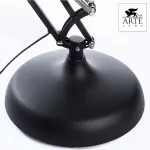Торшер Arte Lamp Goliath A2487PN-1BK Цвет арматуры черный Цвет плафонов черный от ImperiumLoft