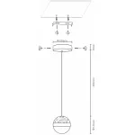 Подвесной светильник Velante Velante 431-106-01 от ImperiumLoft