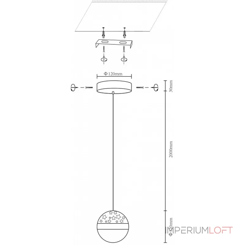 Подвесной светильник Velante Velante 431-106-01 от ImperiumLoft Подвесной светильник Velante Velante 431-106-01 от ImperiumLoft