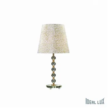 Настольная лампа декоративная Ideal Lux Queen QUEEN TL1 BIG Цвет арматуры золото Цвет плафонов золото Настольная лампа декоративная Ideal Lux Queen QUEEN TL1 BIG Цвет арматуры золото Цвет плафонов золото