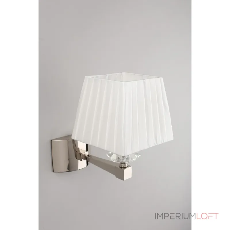 Бра Aployt Dominka APL.722.01.01 Цвет арматуры никель Цвет плафонов белый от ImperiumLoft Бра Aployt Dominka APL.722.01.01 Цвет арматуры никель Цвет плафонов белый от ImperiumLoft