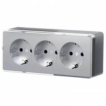 Розетка с заземлением и шторками Werkel Gallant W5073106 Цвет арматуры серебро Розетка с заземлением и шторками Werkel Gallant W5073106 Цвет арматуры серебро