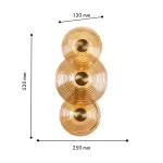 Настенный светильник Favourite Whirlpool 4571-3W от ImperiumLoft