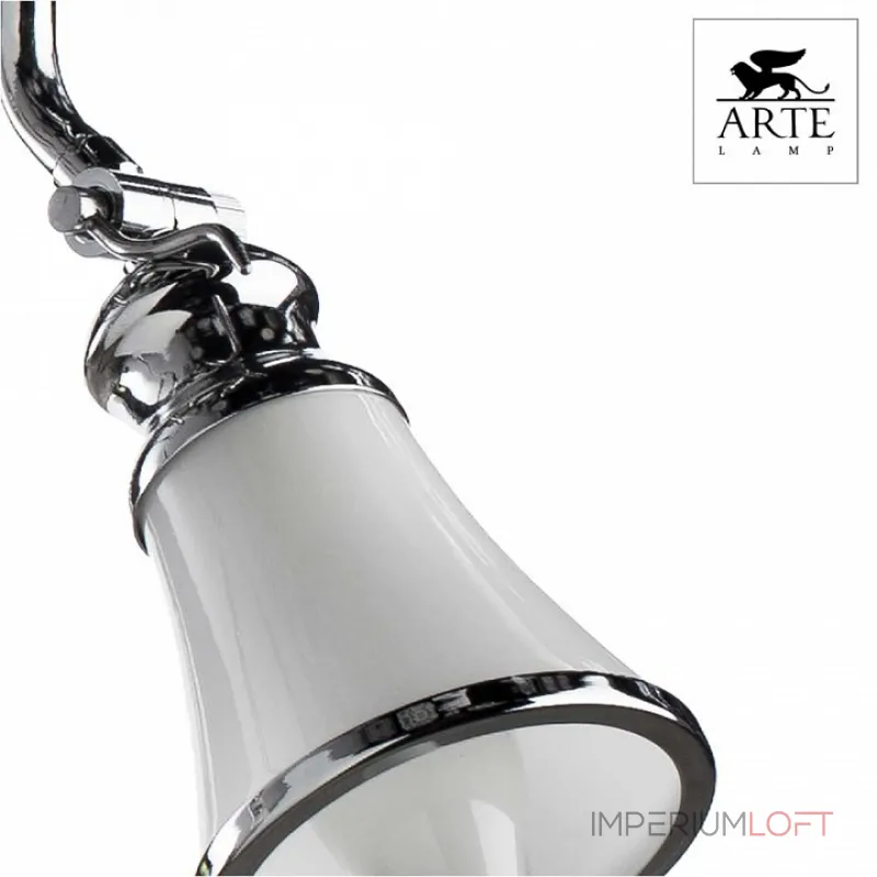 Спот Arte Lamp Vento A9231PL-3CC Цвет арматуры хром Цвет плафонов белый от ImperiumLoft Спот Arte Lamp Vento A9231PL-3CC Цвет арматуры хром Цвет плафонов белый от ImperiumLoft