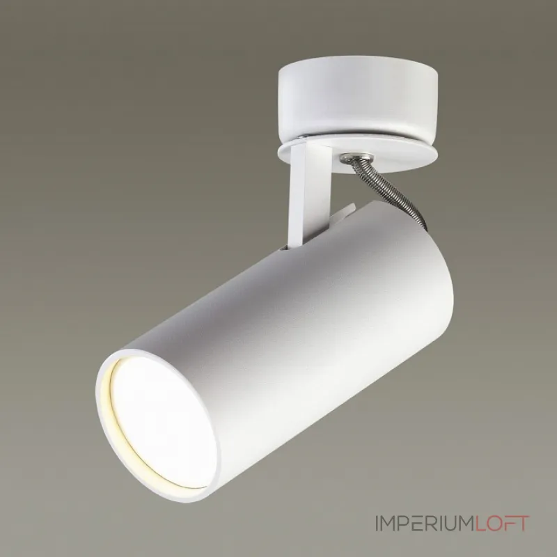Спот Odeon Light Corse 3873/1C Цвет арматуры белый Цвет плафонов белый от ImperiumLoft