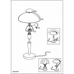 Настольная лампа декоративная Eglo ПРОМО Solo 91238 Цвет арматуры никель от ImperiumLoft