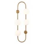 Накладной светильник Vele Luce Bianco VL5714W21 Цвет арматуры Желтый Цвет плафонов Белый от ImperiumLoft