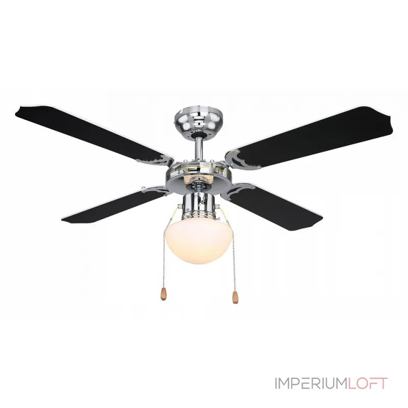 Потолочная люстра с вентилятором Champion 0309CSW Globo