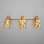 Бра Eurosvet Ansa 20120/3 перламутровое золото Цвет плафонов янтарный Цвет арматуры золото от ImperiumLoft