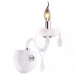 Бра Arte Lamp Teatro A3964AP-1WH Цвет арматуры хром Цвет плафонов белый от ImperiumLoft