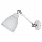Бра Arte Lamp Braccio A2054AP-1WH Цвет арматуры белый Цвет плафонов белый от ImperiumLoft