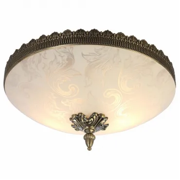 Потолочный светильник Arte Lamp Crown A4541PL-3AB Потолочный светильник Arte Lamp Crown A4541PL-3AB