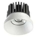 Встраиваемый светильник Novotech Metis 357585 Цвет плафонов прозрачный Цвет арматуры черно-белый от ImperiumLoft