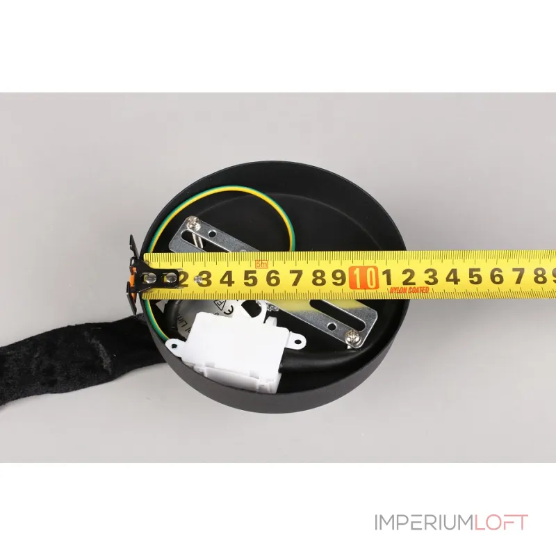 Подвесная люстра Aployt Rozet APL.902.03.11 Цвет арматуры бронза Цвет плафонов серый от ImperiumLoft