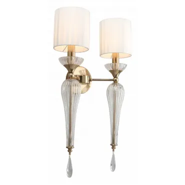 Бра Aployt Kinia APL.708.11.02 Цвет арматуры латунь Цвет плафонов белый