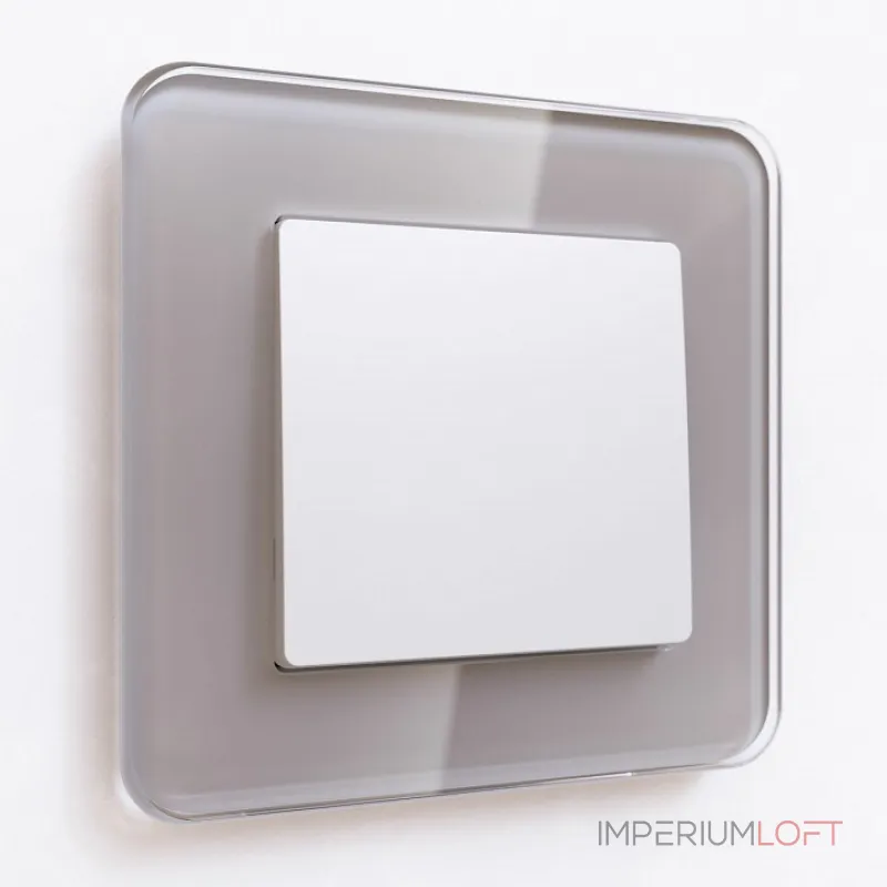 Выключатель проходной одноклавишный Werkel Белые матовые W1112061 от ImperiumLoft