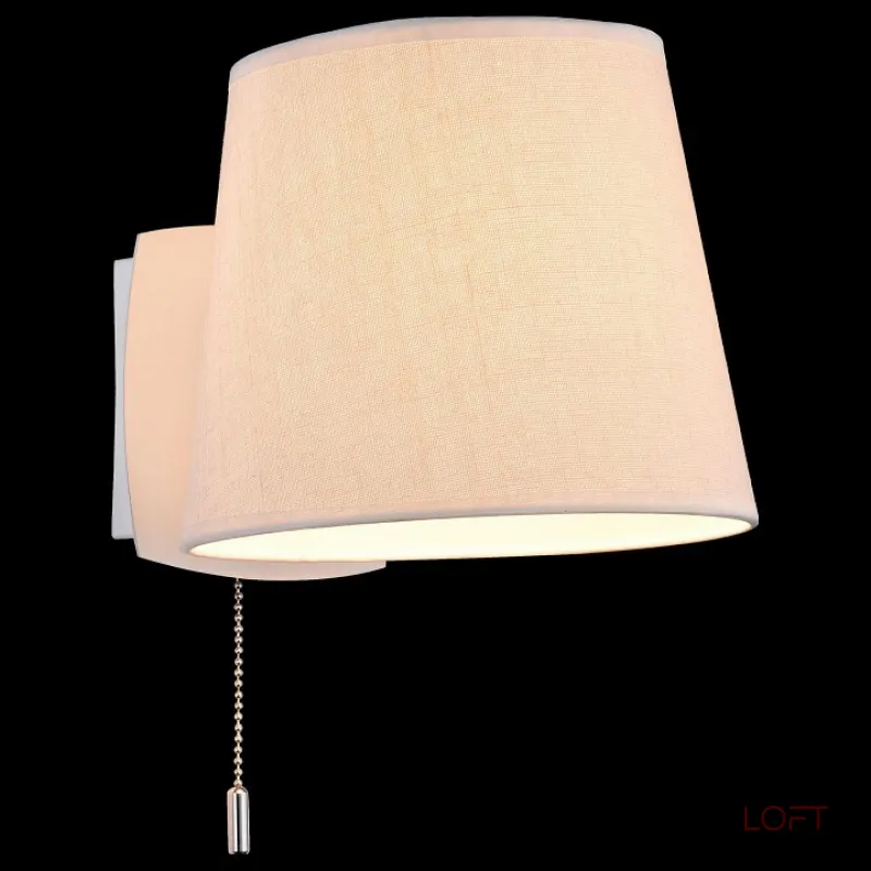 Бра Maytoni Bergamo MOD613WL-01W Цвет арматуры хром Цвет плафонов белый от ImperiumLoft