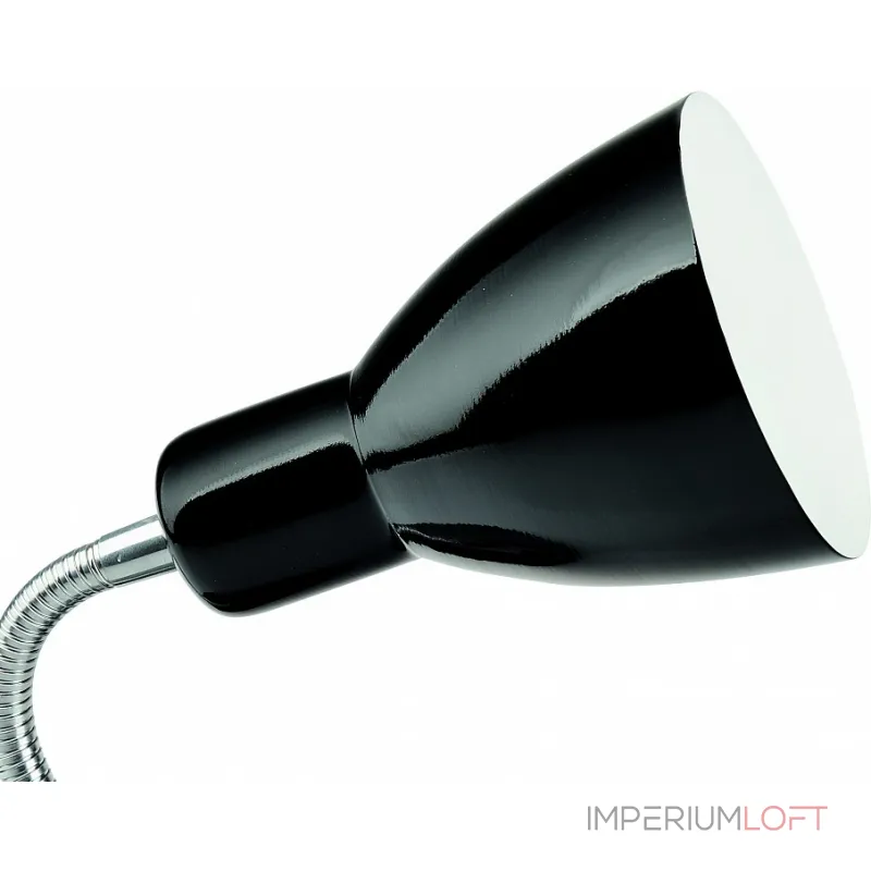 Бра Arte Lamp Dorm A1408AP-1BK Цвет арматуры хром Цвет плафонов черный от ImperiumLoft